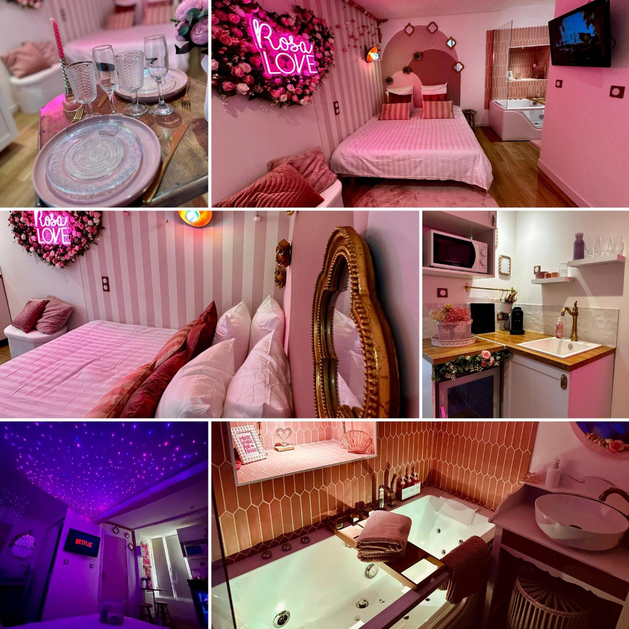 Romantic Room - Balneo - Ciel Etoile - Free Wifi - Netflix - Hyper Centre Pezenas Exterior photo